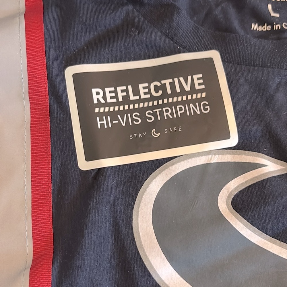 NWT [Buffalo Outdoors] x NFL Houston Texans Reflective Safety Workwear Shirt - Picture 6 of 9